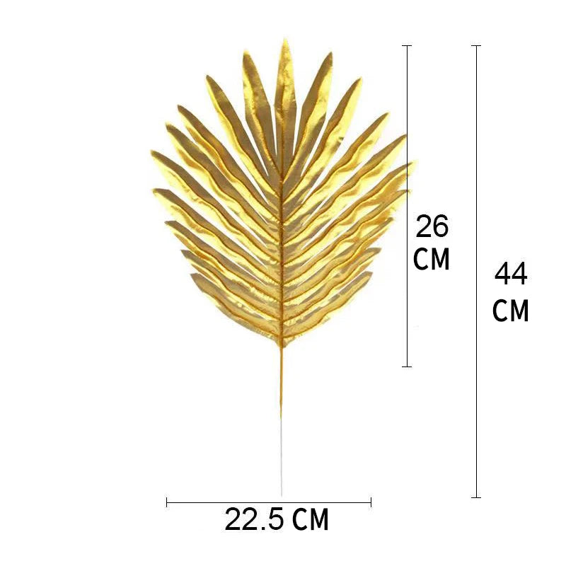 Artificial Tropical Palm Leaves Hawaiian Luau Jungle Safari Animal Theme Party Supplies Birthday Wedding Baby Shower Decoration - Buy online at  Vibe In Cart.