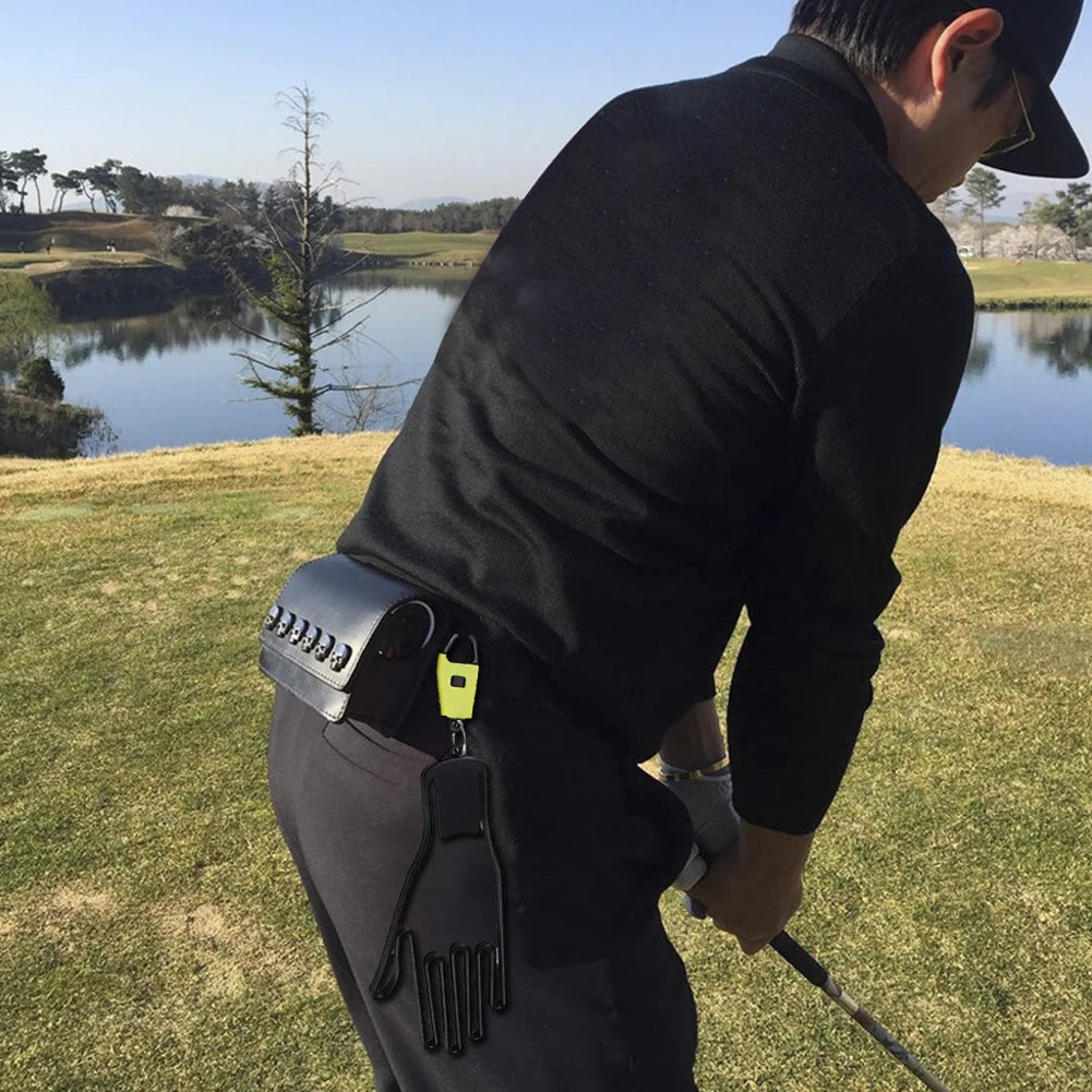 Golf Glove Holder Rack Portable Gloves Display Stand with Key Chain Glove Dry Racks Gloves Stretcher Stand for Golf Lovers - Buy online at  Vibe In Cart.