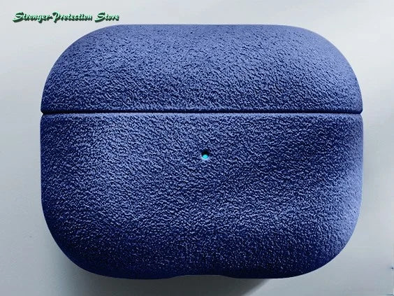 Artificial Suede Leather Protective Case for Earphones