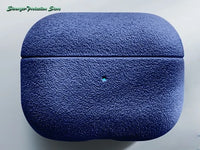 Artificial Suede Leather Protective Case for Earphones