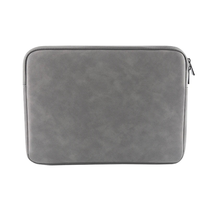 PU Laptop Sleeve with Zipper for 12 to 15.6 Inch Laptops