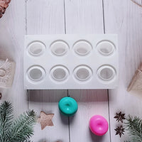 3D Apple Shape Silicone Mold 8 Cell DIY Cake Mousse for Ice Cream Chocolate Pastry Art Pan Dessert Bakeware Cake Decorating Tool - Buy online at  Vibe In Cart.