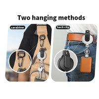 Retractable Key‌ Chain for man Reel‌ Badge Holders Retractabl Carabiner Quick Release Spring Clip outdoor camping equipment - Buy online at  Vibe In Cart.