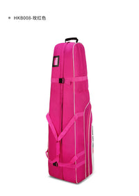 Foldable Nylon Golf Travel Bag with Wheel and Stand