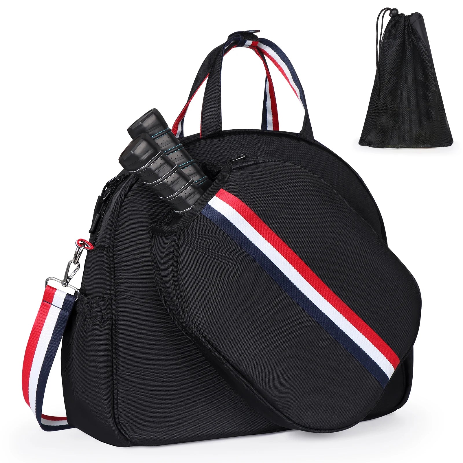 Adjustable Pickleball Paddle Backpack Bag Multi Sport Large Capacity Storage Tennis Racquetball Equipment For Men Women - Buy online at  Vibe In Cart.