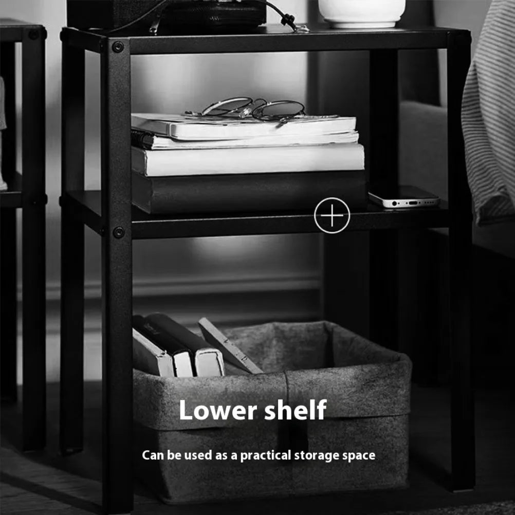 Nordic Bedside Table Living Room Sofa Corner Table Bedroom Bedside Table Metal Minimalist Night Tables Bedroom Furniture - Buy online at  Vibe In Cart.
