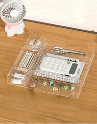 Transparent Plastic Storage Organizers Set for Drawers