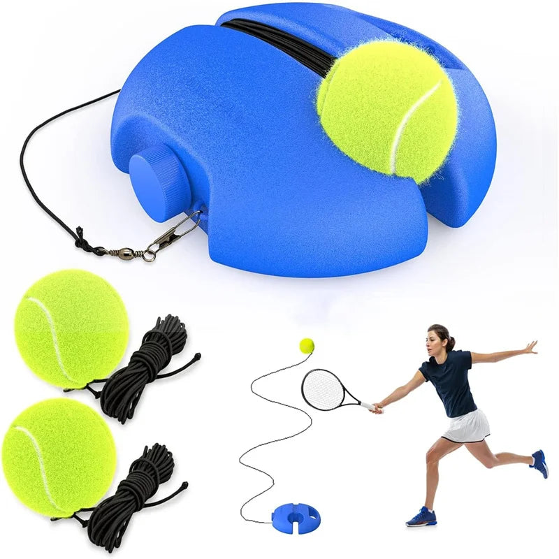 Tennis Training Ball Tennis Trainer Professional Training Primary Tool Exercise Self Study Rebound Ball Indoor Tennis Exercise - Buy online at  Vibe In Cart.