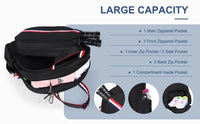 Adjustable Pickleball Paddle Backpack Bag Multi Sport Large Capacity Storage Tennis Racquetball Equipment For Men Women - Buy online at  Vibe In Cart.