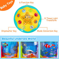 Baby Toys 1-3 Years Babies Ocean Light Rotary Projector Musical Toys Montessori Early Educational Sensory Toys for Toddler Gifts - Buy online at  Vibe In Cart.