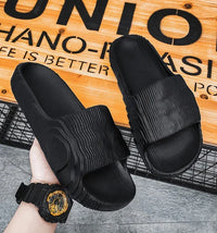 Adult Men's Low Heel EVA Foam Slippers for Outdoor Activities