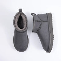 Luxury Winter Short Plush Snow Boots Cotton Shoes New Anti-suede Women Boots Casual Flat Nonslip Cotton Boots Mini Fur Boots - Buy online at  Vibe In Cart.