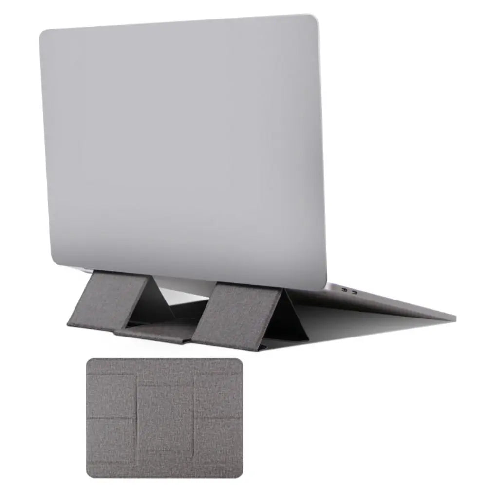 Foldable ABS Plastic and PU Stand for 12-16 Inch Laptops and Tablets
