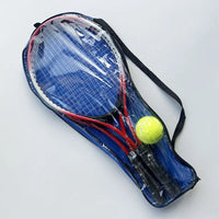Beginner Small Tennis Racket Alloy Tennis Training Double Racket Dribbling Male and Female Students Practice Racket - Buy online at  Vibe In Cart.