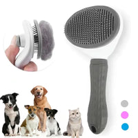 Pet Dog Brush Cat Comb Self Cleaning Pet Hair Remover Brush For Dogs Cats Grooming Tools Pets Dematting Comb Dogs Accessories - Buy online at  Vibe In Cart.