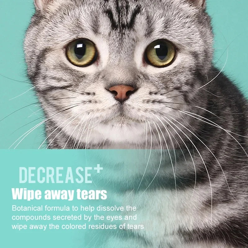 Pet Eye Wipes Cat and Dog Tearmark Wet Wipes Cat and Dog Universal No Irritation Cleaning Products 130 Pieces Wipes Pet Supplies - Buy online at  Vibe In Cart.
