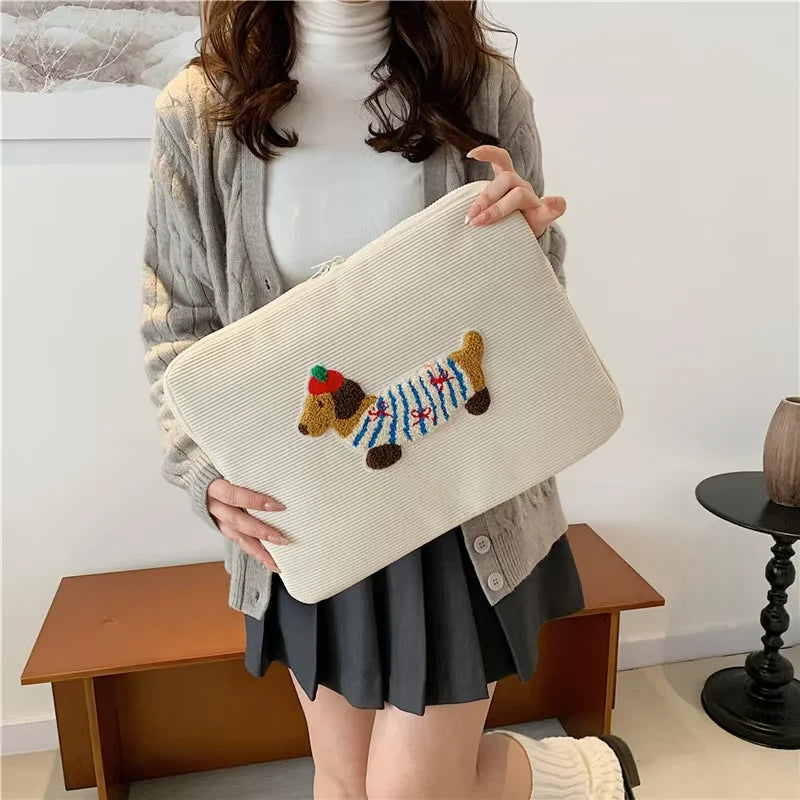 Polyester Laptop Sleeve Bag for 13-16 Inch Laptops and 9.7-11 Inch Tablets