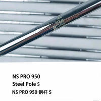 9-Piece Right Handed Golf Irons Set in Black with Graphite Shaft