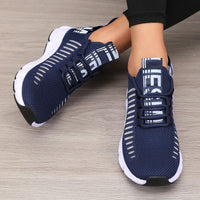Women's Sports Shoes Mesh Lightweight Soft Sole Jogging Strap Breathable Fashion Sports Walking Casual Tennis Flat Shoes for Men - Buy online at  Vibe In Cart.