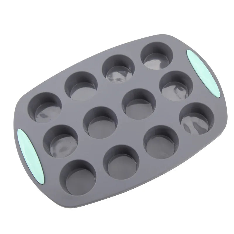 Silicone Bread Muffin Mold Heat Resistant Oven Pan Non-Stick Kitchen Bakeware Cake Pan Set 3D Cake Mold Pastry Baking Loaf Tool - Buy online at  Vibe In Cart.