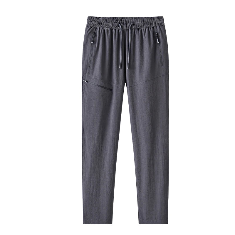 Golf Pants for Men Summer Thin Quick Dry Stretchy Pants Men Drawstring Casual Zippered Pockets Outdoor Trousers Summer Pants Men - Buy online at  Vibe In Cart.