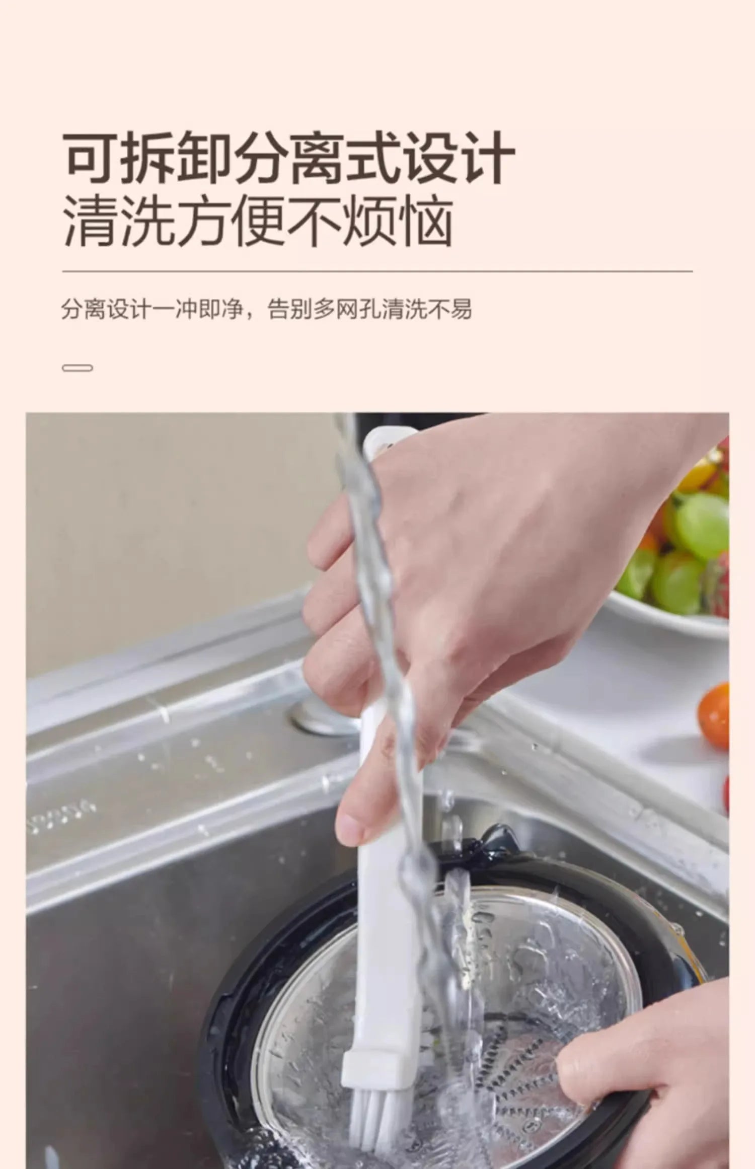 Stainless Steel Spiral Juicer with Automatic Pulp Ejection, 500-1000ml Capacity