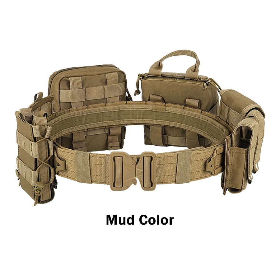 YAKEDA  Training belt outdoor patrol eight piece set, detachable and adjustable training belt - Buy online at  Vibe In Cart.