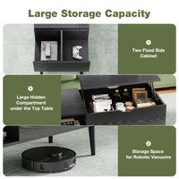 JHK Lift Top Coffee Tables For Living Room 39.37"x19.7" Desk Tea Wood Dining Tables Adjustable Storage Shelf Easy Lift Or Lower - Buy online at  Vibe In Cart.