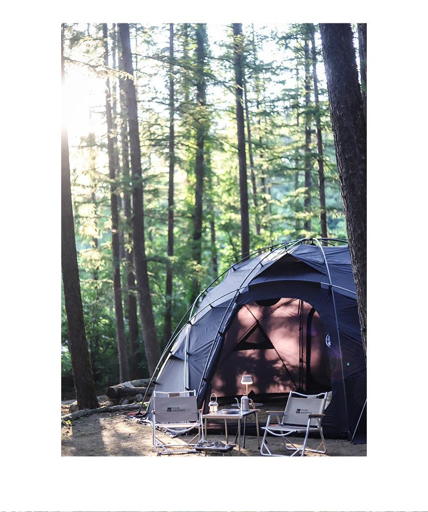 Waterproof Windproof Nylon Camping Dome Tent for 3-4 People