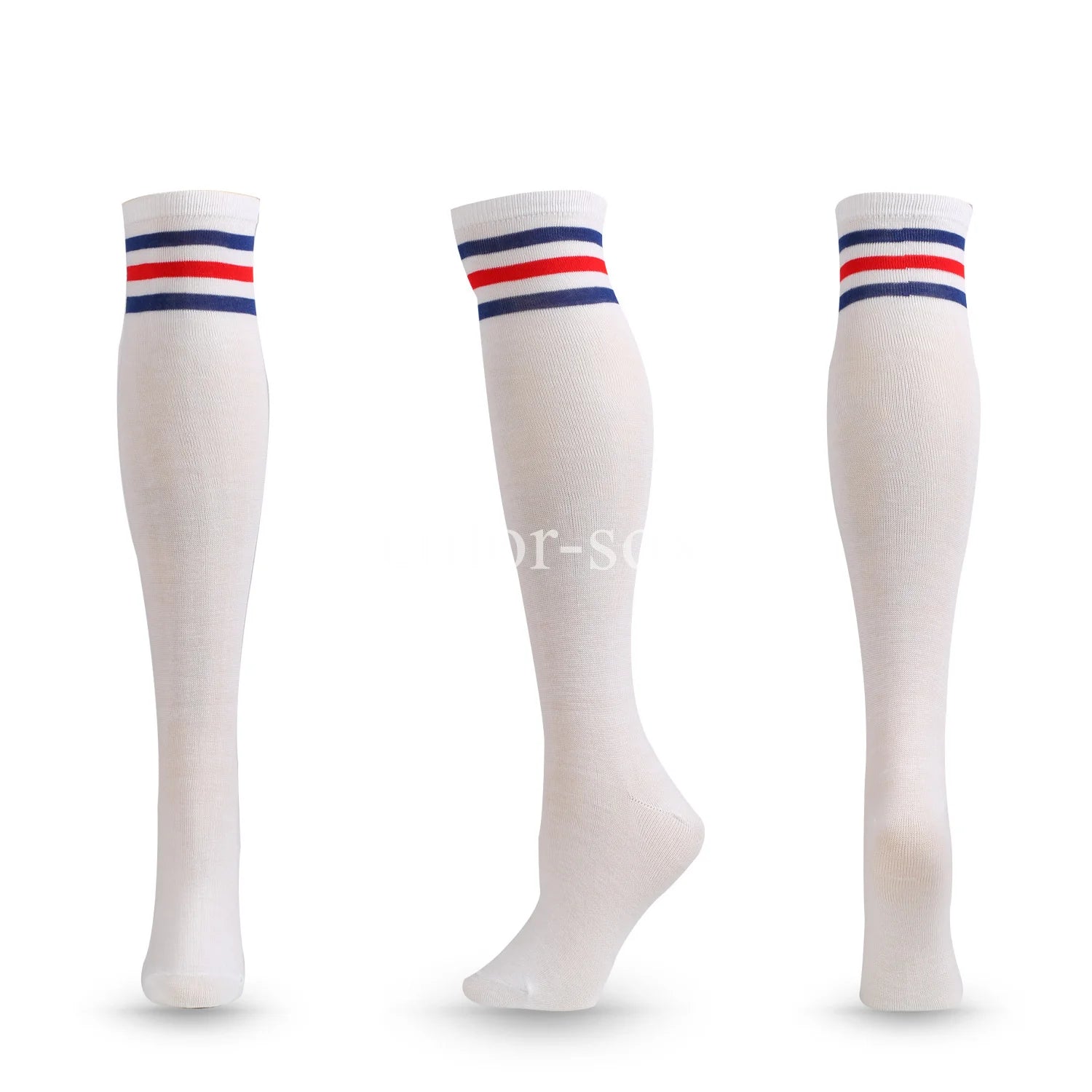 Non-Slip Knee-High Compression Socks for Sports Activities