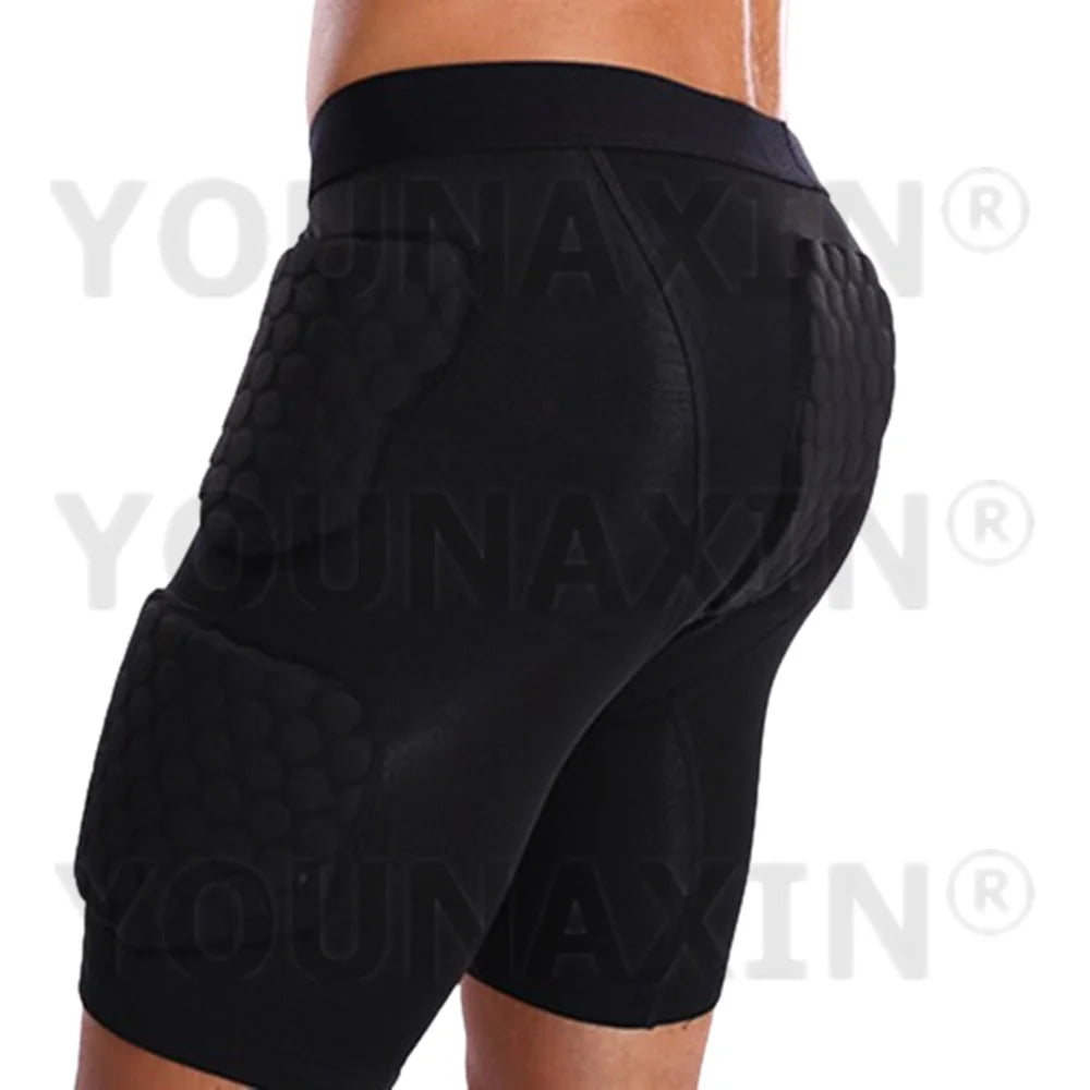 Unisex Black Basketball Shorts Football Soccer Cycling Sports Bottoms Anti-collision Breathable Elastic Shorts M L XL 2XL 3XL - Buy online at  Vibe In Cart.