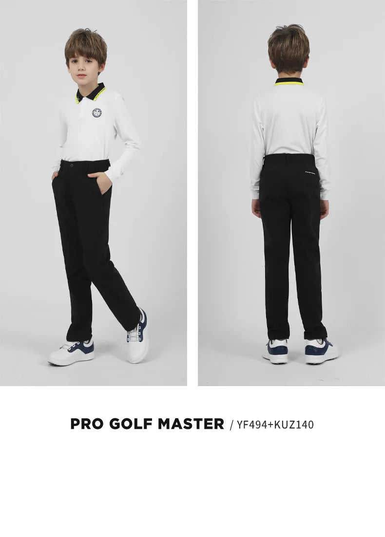 PGM Golf Pants Children's Clothing Boys Autumn Winter Warm Thick Fleece Golf Trousers Youth Kids Sports Sweatpant S-XL - Buy online at  Vibe In Cart.