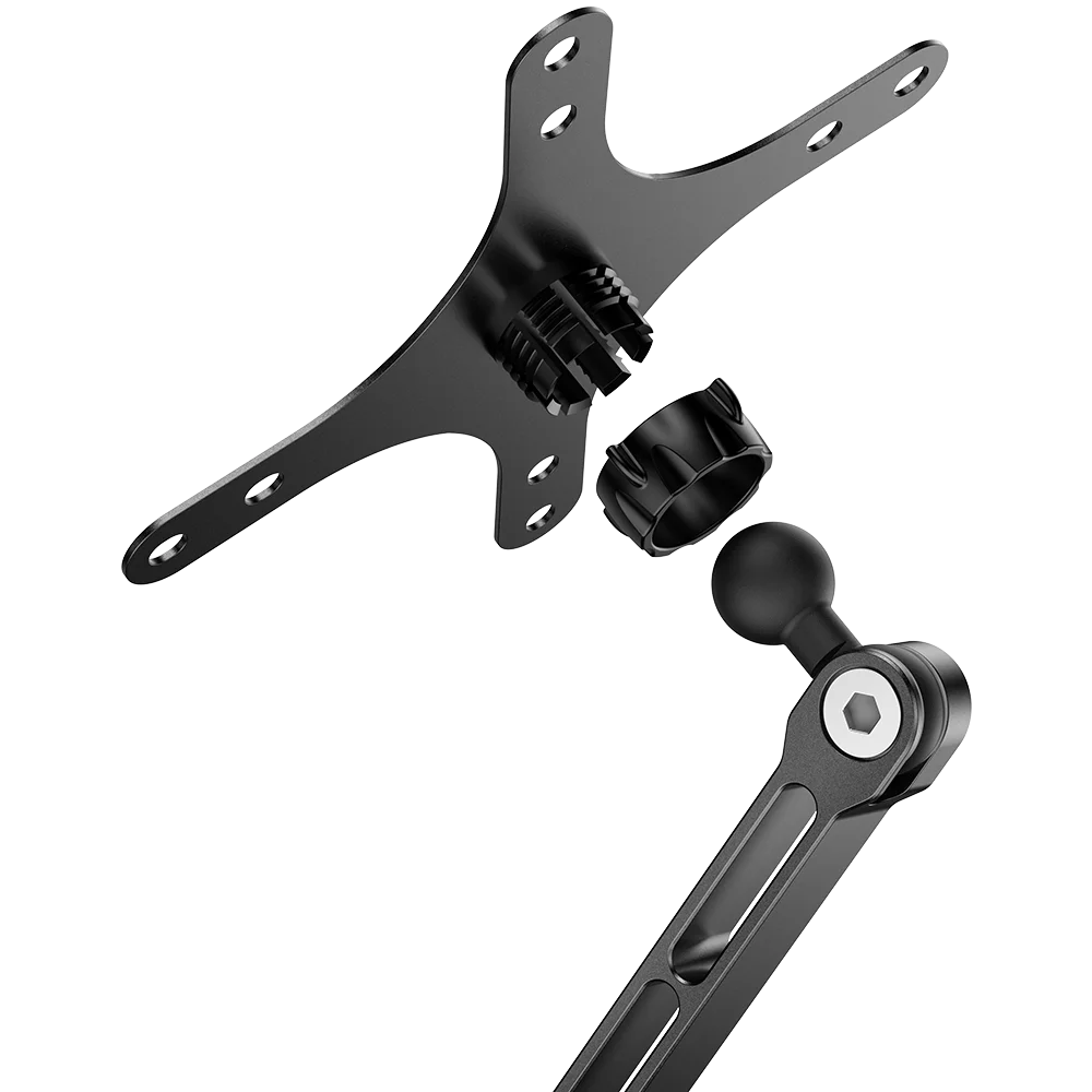 Adjustable VESA Mount Monitor Stand for 12-22 Inch Screens with 360 Degree Rotation