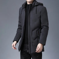 Top Grade Designer New Brand Men Parka Jacket Thick Casual Fashion Windbreaker Hooded Quilted Bubble Coats Long Mens Clothes - Buy online at  Vibe In Cart.