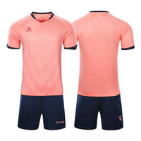Men's Short Sleeve Polyester Soccer Jersey Tracksuit Set