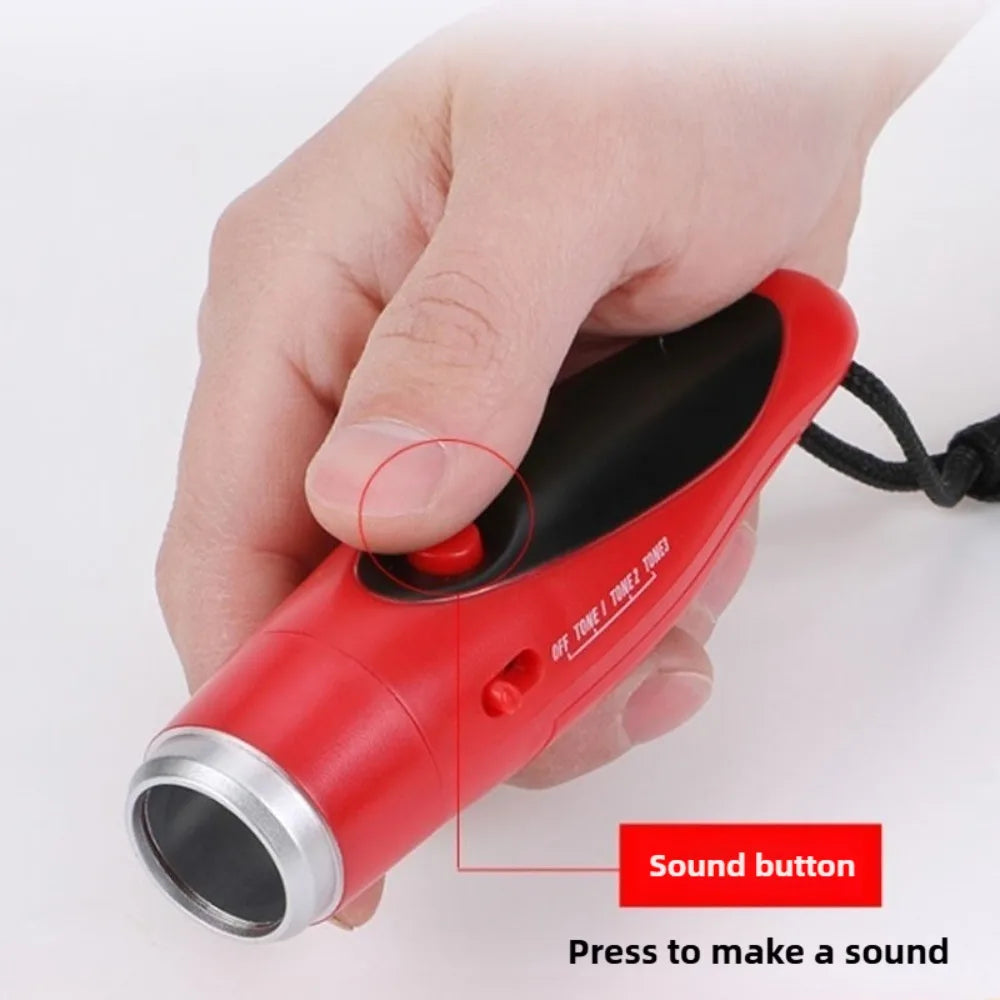 Rechargeable 130dB Electronic Whistle with 3 Tones for Referee, Sports Coaching, Pet Training, Football, Basketball &Outdoor Use - Buy online at  Vibe In Cart.