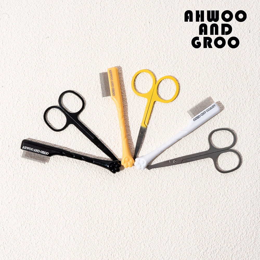 Pet Facial Cleaning Comb Set Removes Tear Stains Eye-poop Cat Paw Comb Dog Hair Repair Scissors Cat Hair Comb Pet Clean Supplies - Buy online at  Vibe In Cart.