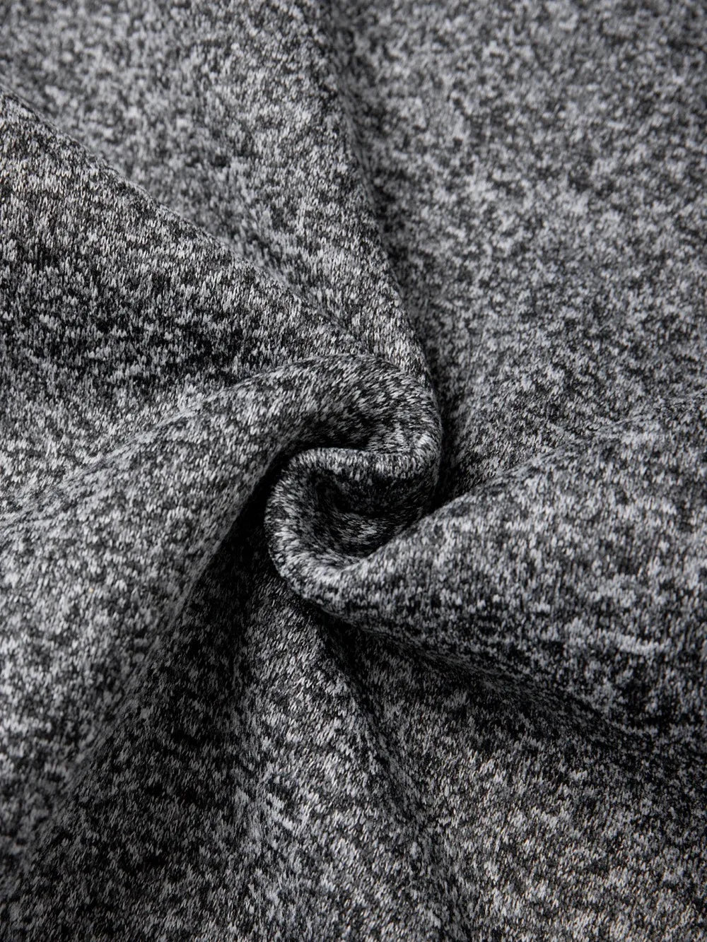 Men's Winter Hooded Zipper Jacket with Long Sleeves and Solid Color