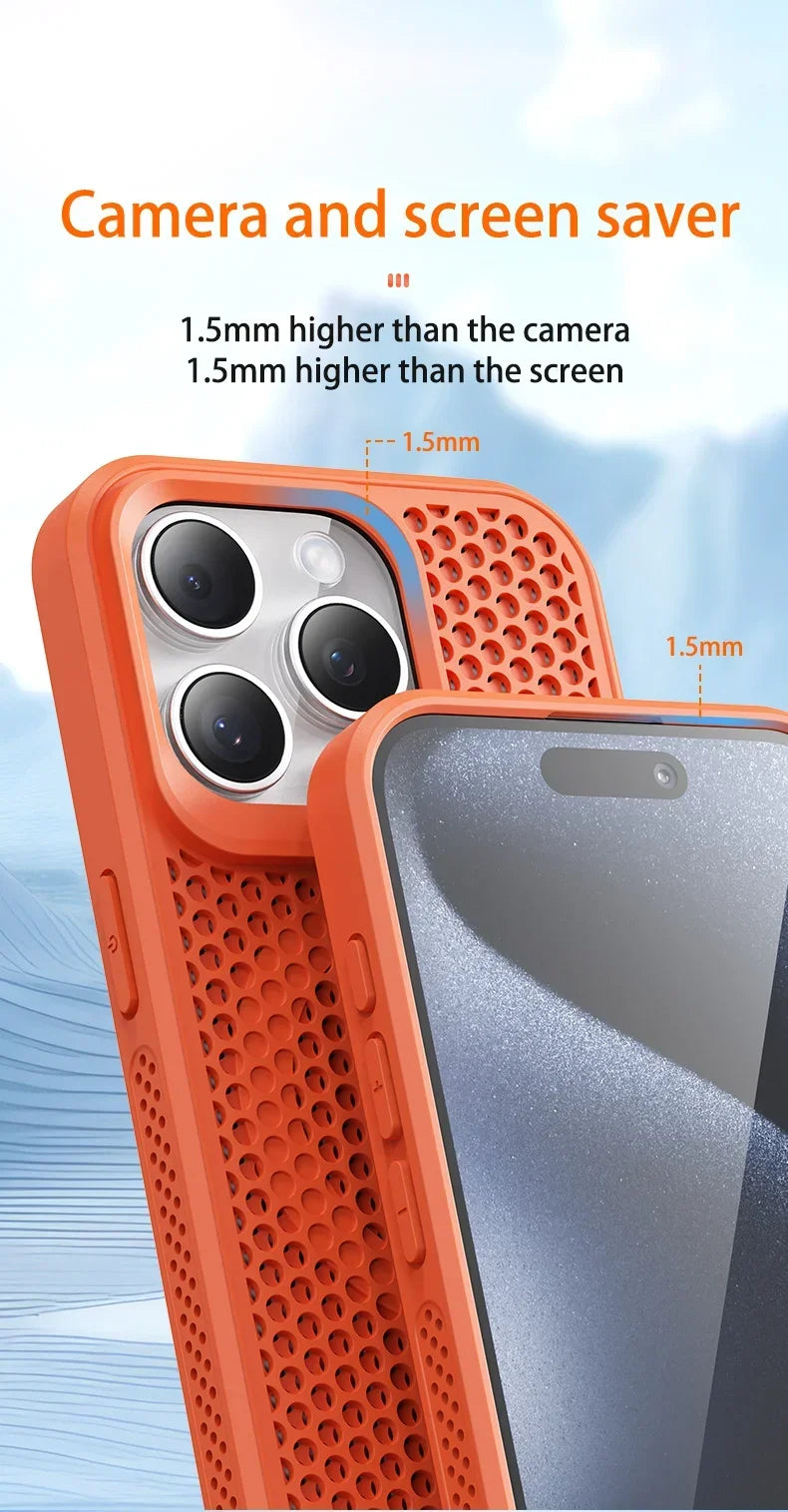 Magnetic Half-Wrapped Plastic Phone Case with Anti-Scratch Protection