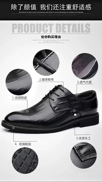 Hot Sale Men's Leather Shoe Breathable Leather Shoes for Men Version British Casual Men's Shoes Comfortable Men Leather Shoes - Buy online at  Vibe In Cart.