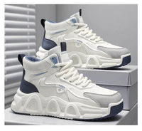 Men's Ankle Snow Boots with Lace-Up Closure