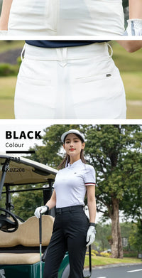 Pgm Golf Flared Pants for Women Spring High-waisted Slim Fit Long Pants Summer Elastic High-end Trousers Ladies Golfer Clothing - Buy online at  Vibe In Cart.