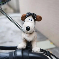 1pcs Plush Ornaments Car Interior Supplies Car Decoration Dolls Pilot Dog Creative Accessories for  Huai Gua Auto Door Dashboard - Buy online at  Vibe In Cart.