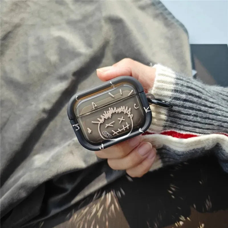 Transparent Shockproof Silicone Earphone Protective Case