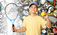 AMASPORT Tennis Rackets for Kids Toddlers 17'' with Cover Bag for Girl and Boy Tennis Racquet - Buy online at  Vibe In Cart.