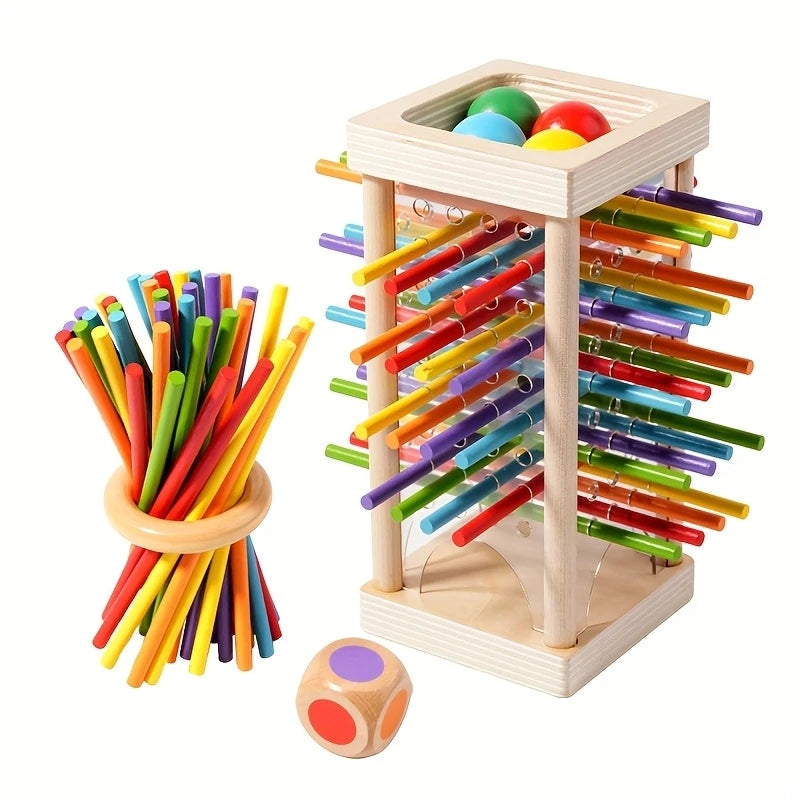 Wooden stick games, wooden interactive educational toys, parent-child games, exercise logical thinking ability. - Buy online at  Vibe In Cart.