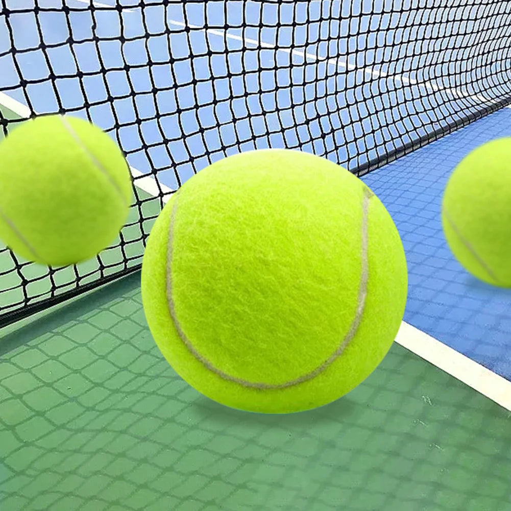 10pcs Tennis Balls With Mesh Carry Bag Practice Ball High Elasticity Pet Dog Playing Balls Outdoor Sports For Tennis Training - Buy online at  Vibe In Cart.