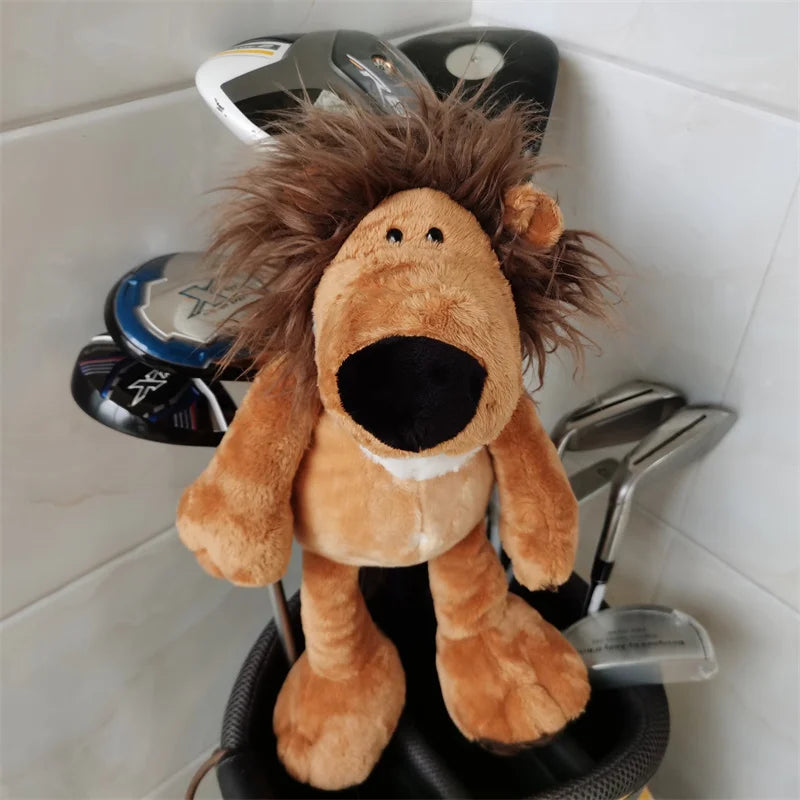 Plush Headcover for Golf Fairway Woods and Right Handed Clubs