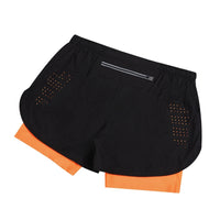 Summer men's reflective running shorts Fitness quick drying double-layer shorts Men's exercise training bodybuilding shorts - Buy online at  Vibe In Cart.