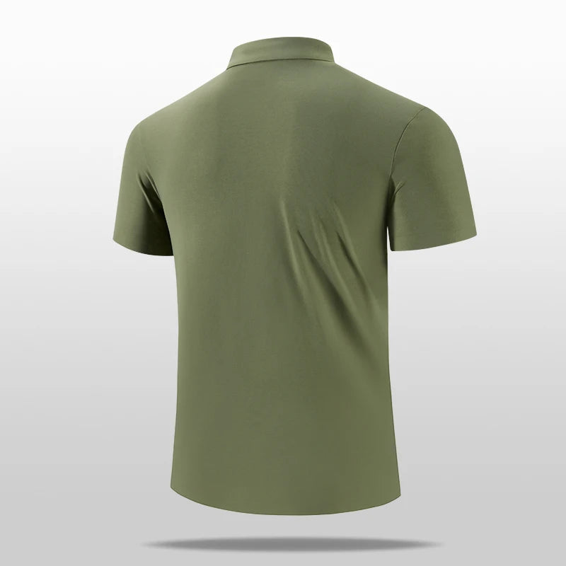 SBWL High quality gym new light fast dry elastic high quality outdoor sports golf running sports POLO shirt fashion casual shirt - Buy online at  Vibe In Cart.